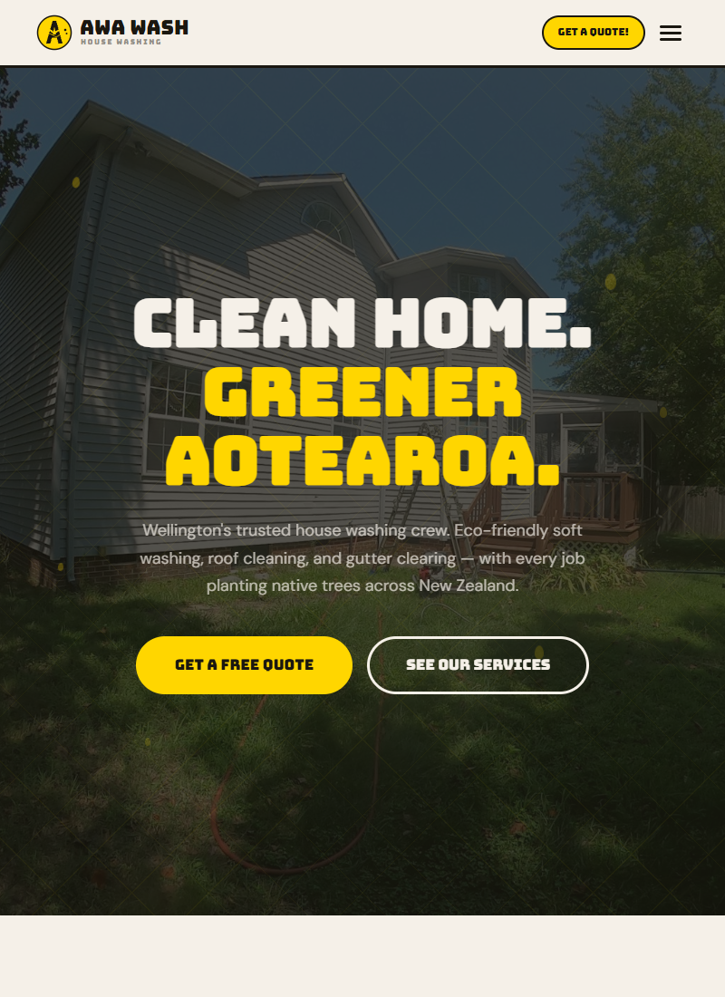 Awa Wash - Professional Exterior Cleaning